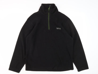 Regatta Men's Black Fleece Basic Jacket S