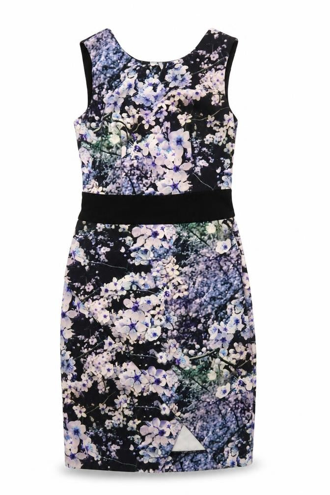 Coast Women's Floral Sheath Dress Size 8 Multicoloured