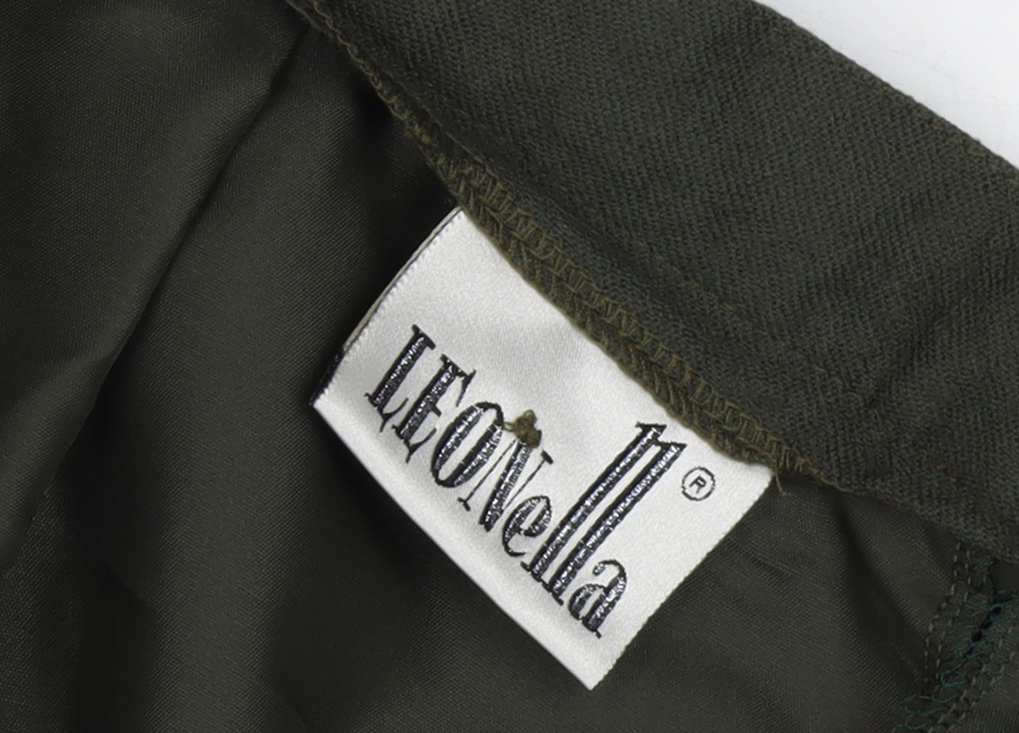 Leonella Women's Green 16 Pencil Skirt
