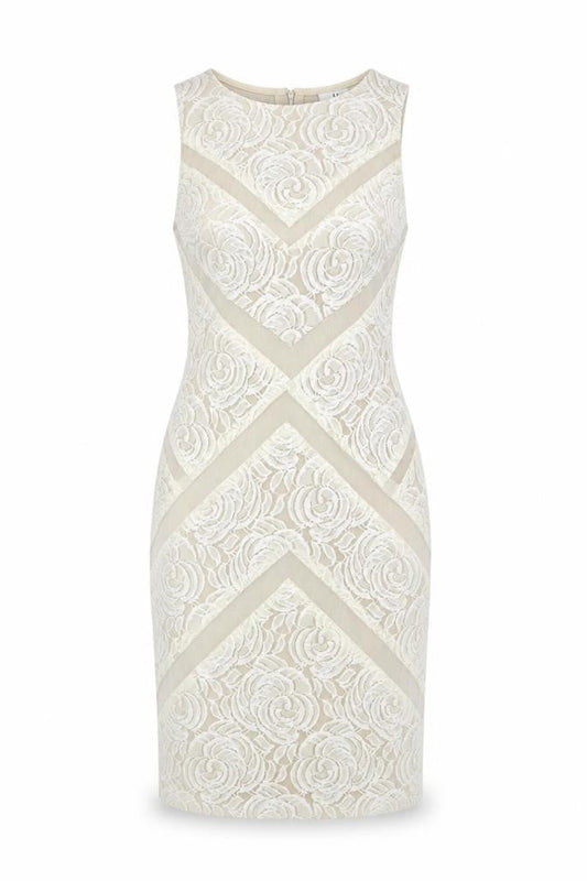 Julia Jordan Women's Ivory Sheath Cocktail Dress