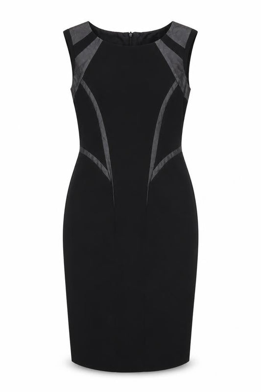 Marks & Spencer Black Sheath Dress Size 8 Women
