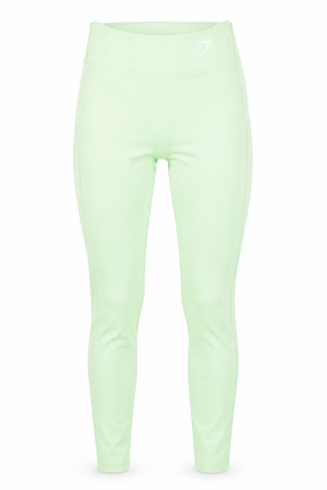 Gymshark Women's Green Leggings - Size S