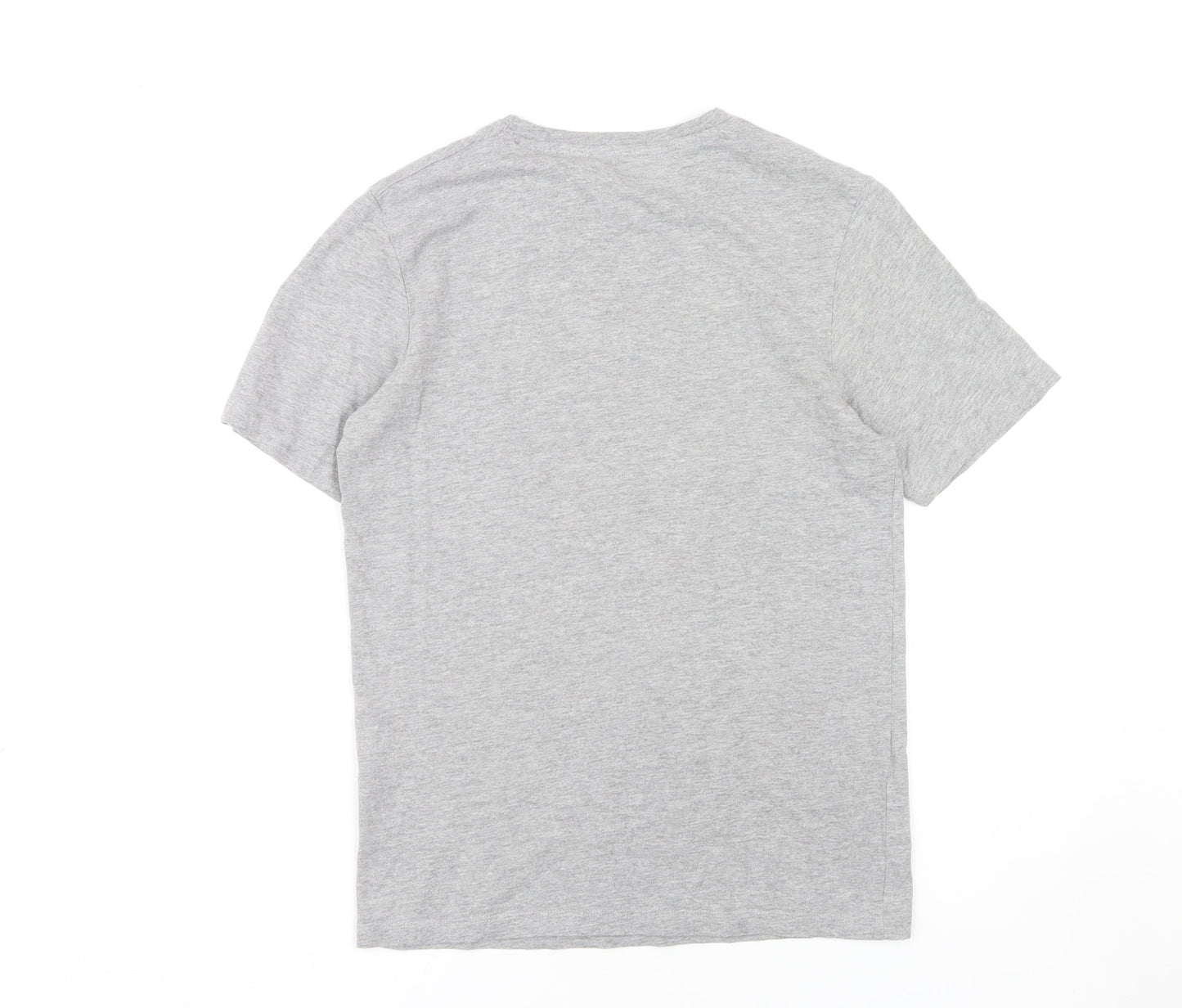 Jack & Jones Men's Grey Crew Neck T-Shirt, Size S