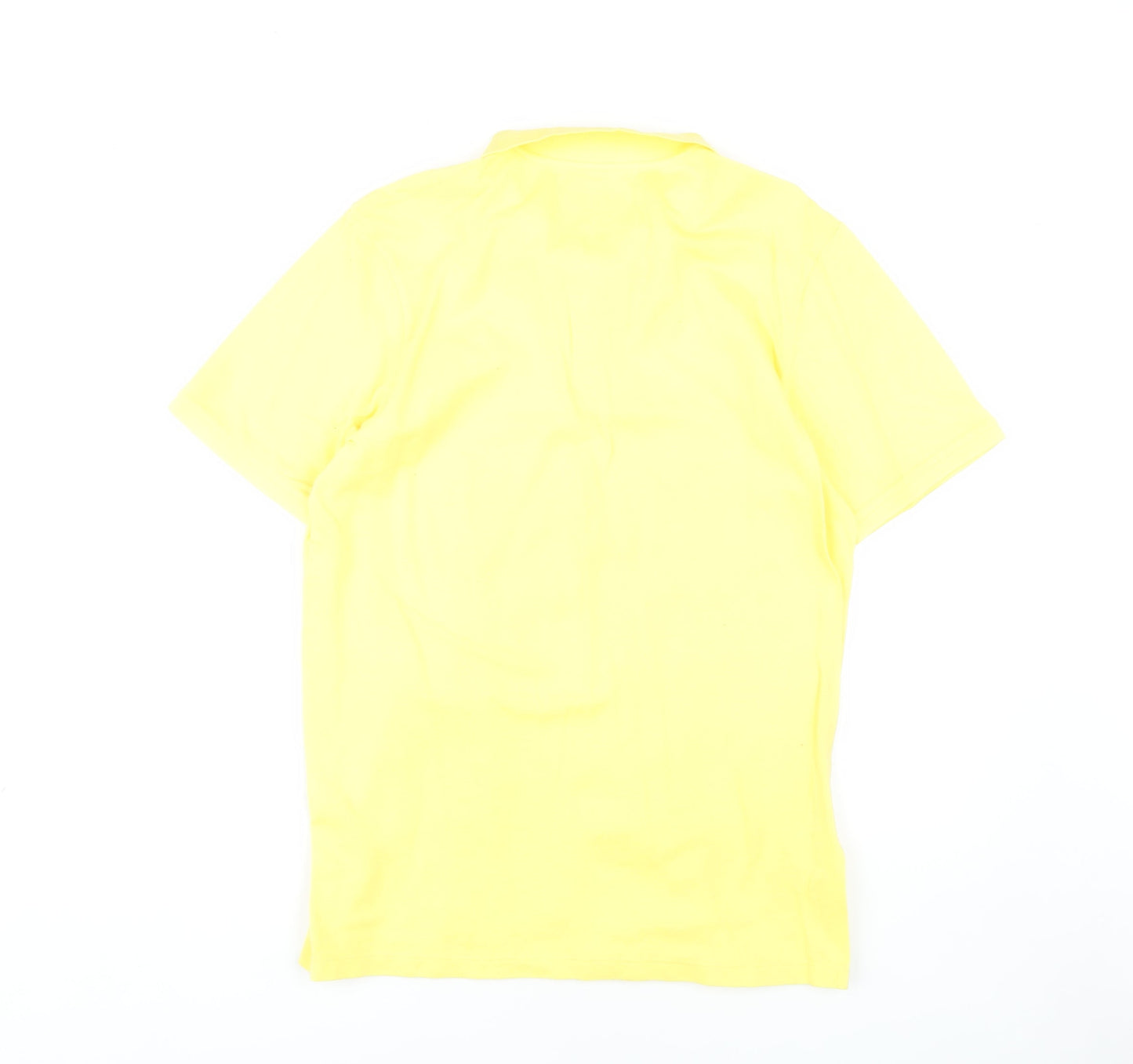 Premium by Jack & Jones Yellow Men's Polo Shirt M