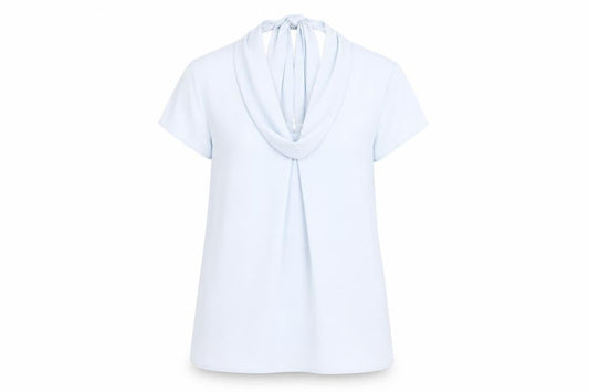 Jasper Conran Women’s Blue Cowl Neck Blouse Size 10
