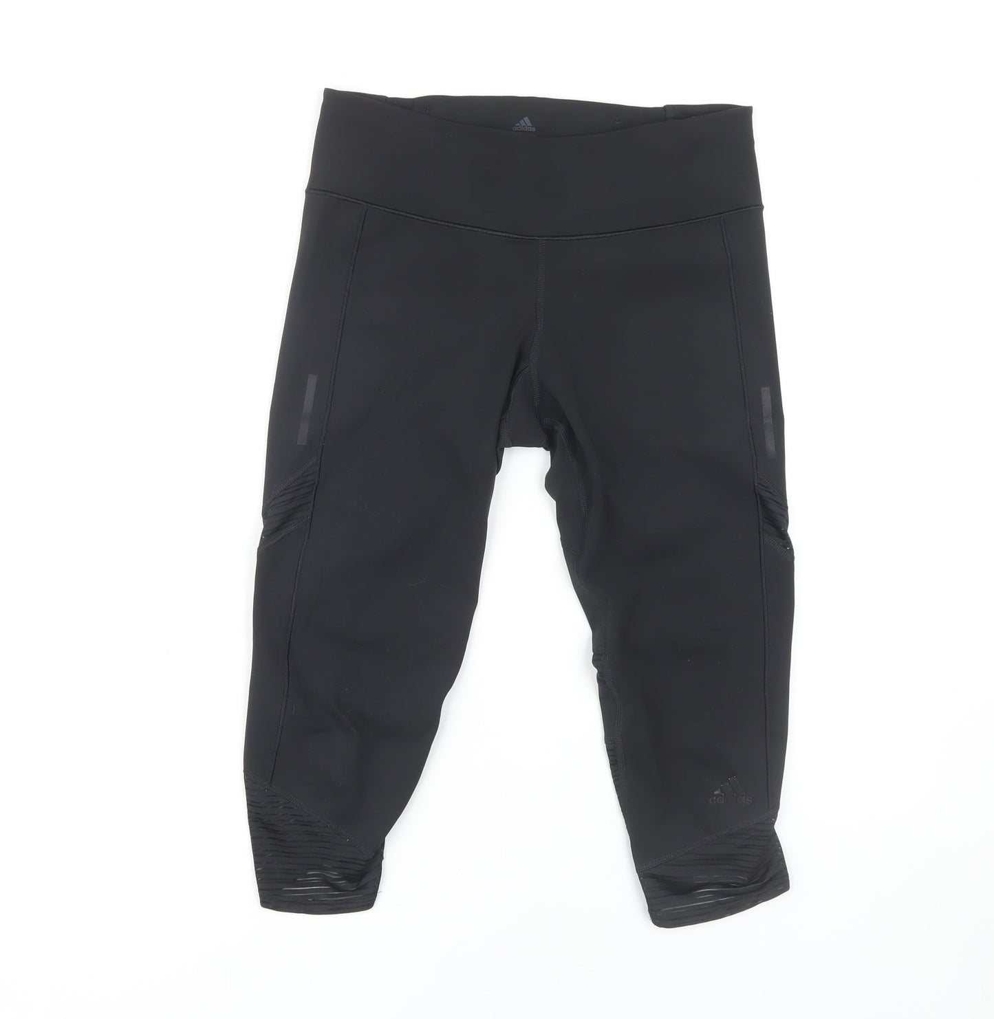 Adidas Women's Black Cropped Leggings Size S