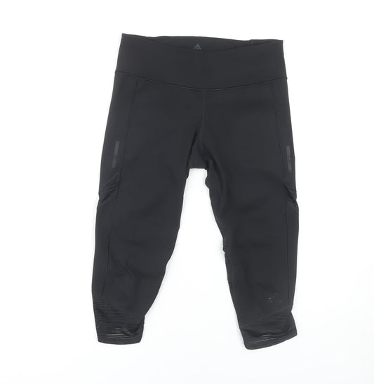 Adidas Women's Black Cropped Leggings Size S