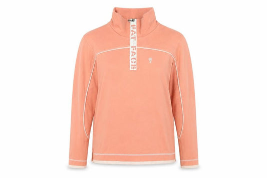 FatFace Women's Pink Zip Sweatshirt Size 12