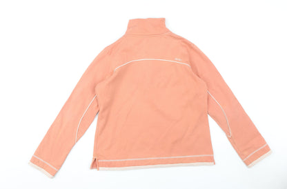 FatFace Women's Pink Zip Sweatshirt Size 12