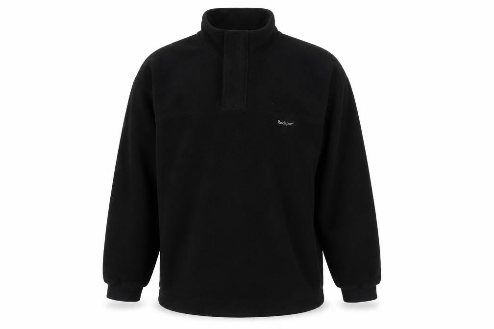 Rockport Men's Black Fleece Logo Sweatshirt L