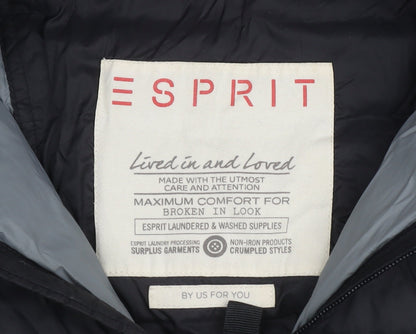 Additional view of ESPRIT Men's Black Puffer Waistcoat M