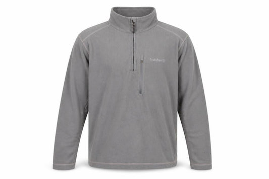 Brasher Men's Grey 1/2 Zip Sweatshirt S - Outdoor