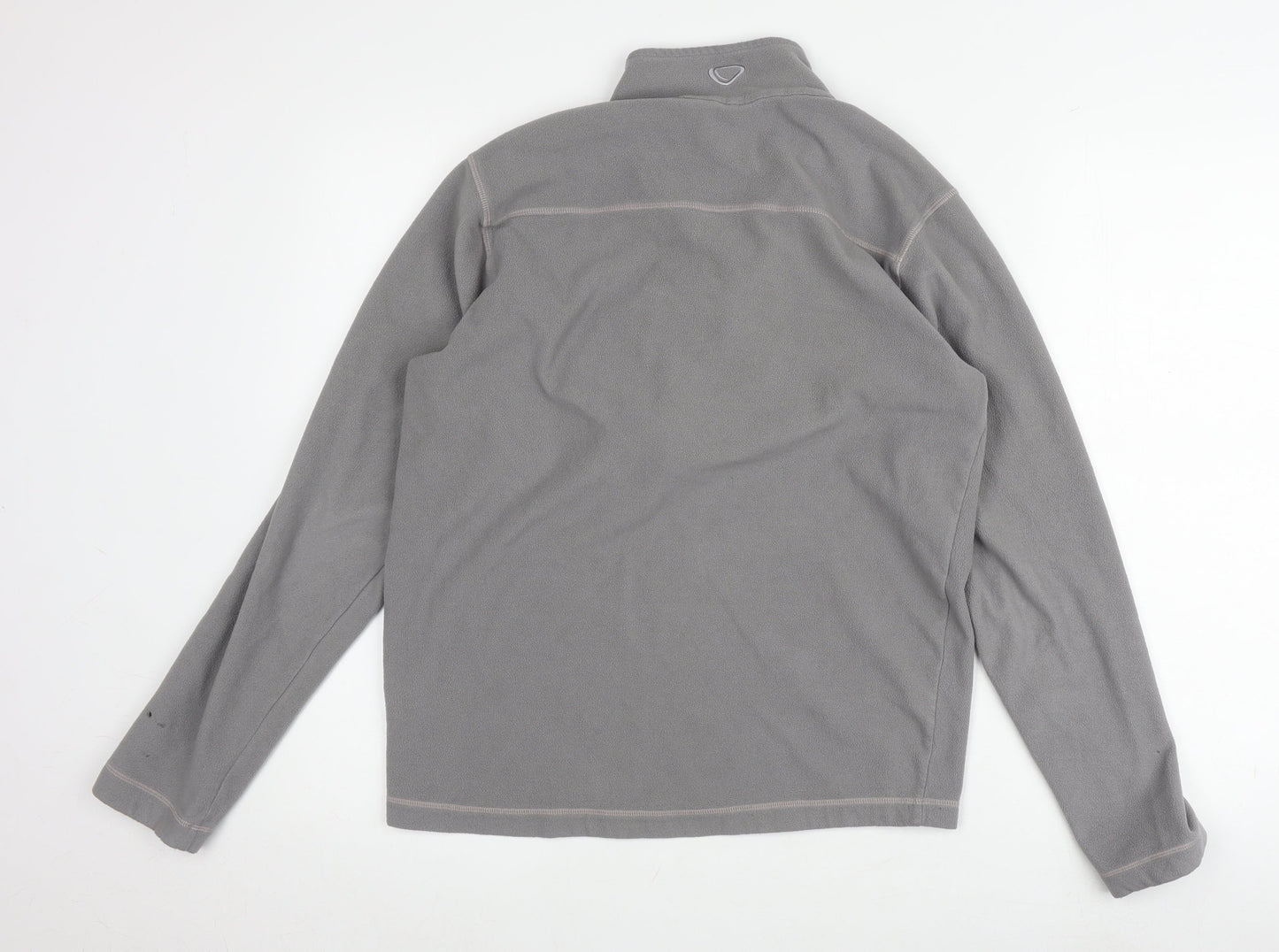 Brasher Men's Grey 1/2 Zip Sweatshirt S - Outdoor