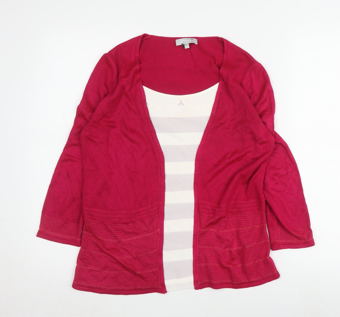 Marks and Spencer Women's Pink Cardigan, Size 12