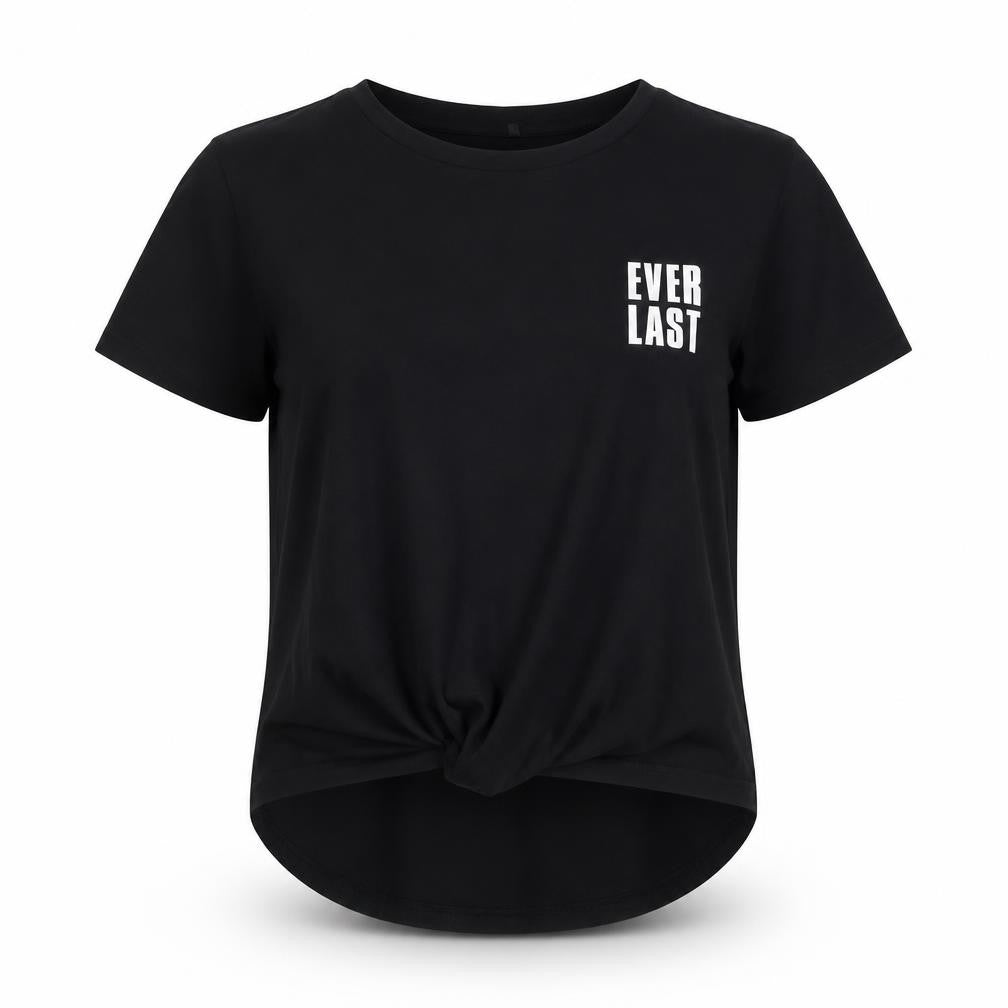 Everlast Women's Black T-Shirt Size 12 Classic Fit