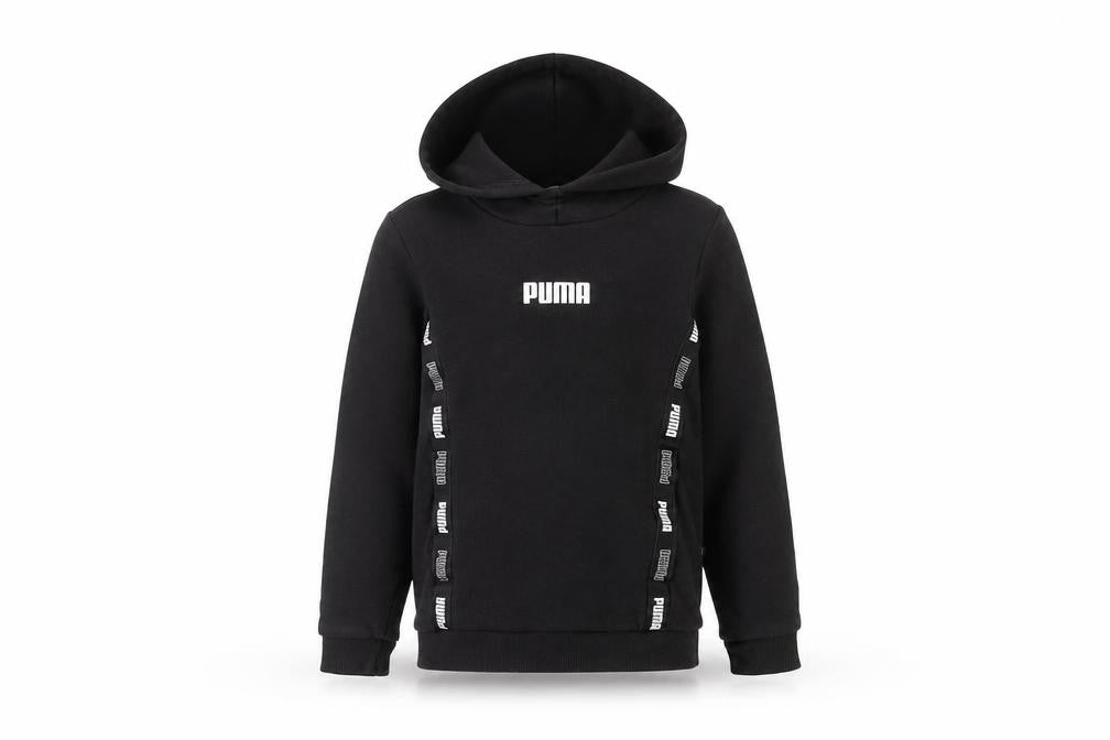 Puma Boys Black Pullover Hoodie - 7-8 Years