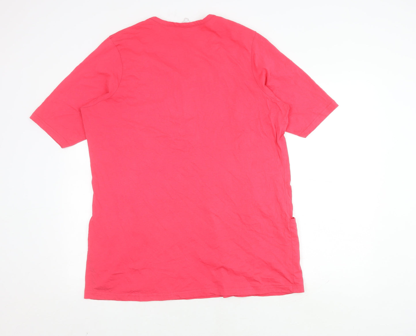 Cotton Traders Women's Red V-Neck Top Size 20