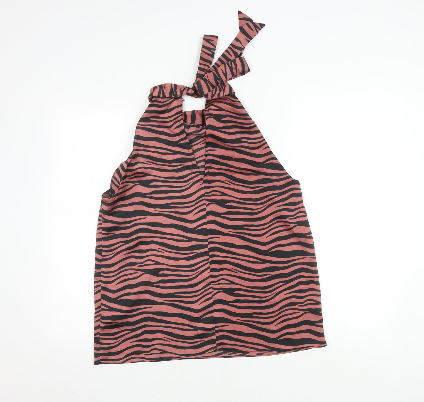 Oasis Women's Pink Halter Blouse Size 14