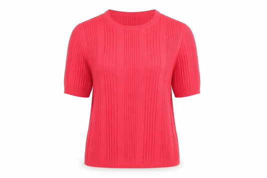 Marks and Spencer Women's Red Short Sleeve Top