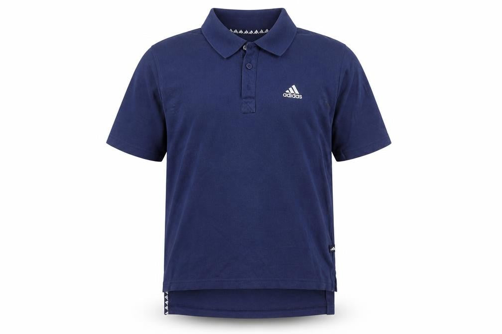 Adidas Men's Blue Polo Shirt Size S - Classic Sporty Style
