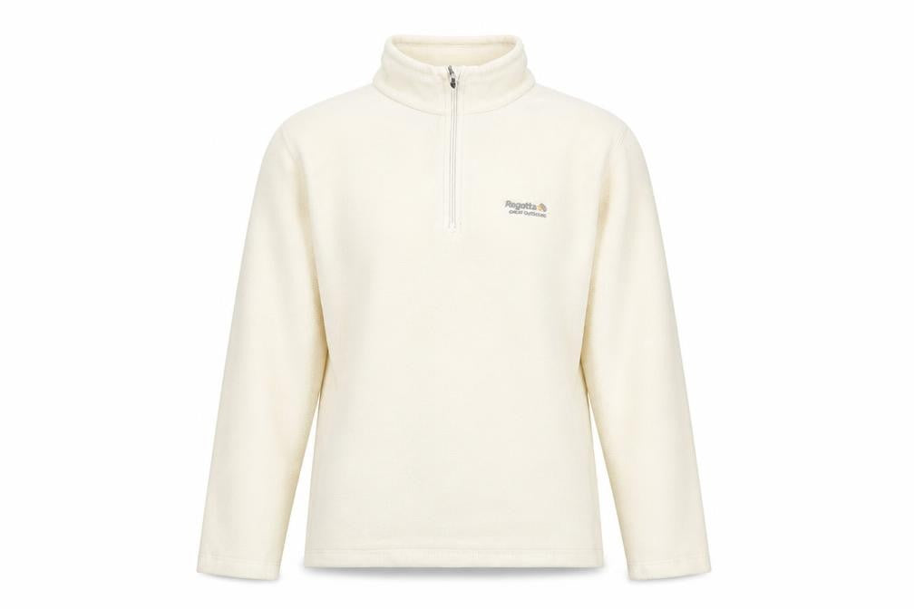 Regatta Women's Ivory Pullover Fleece Sweatshirt Size 10