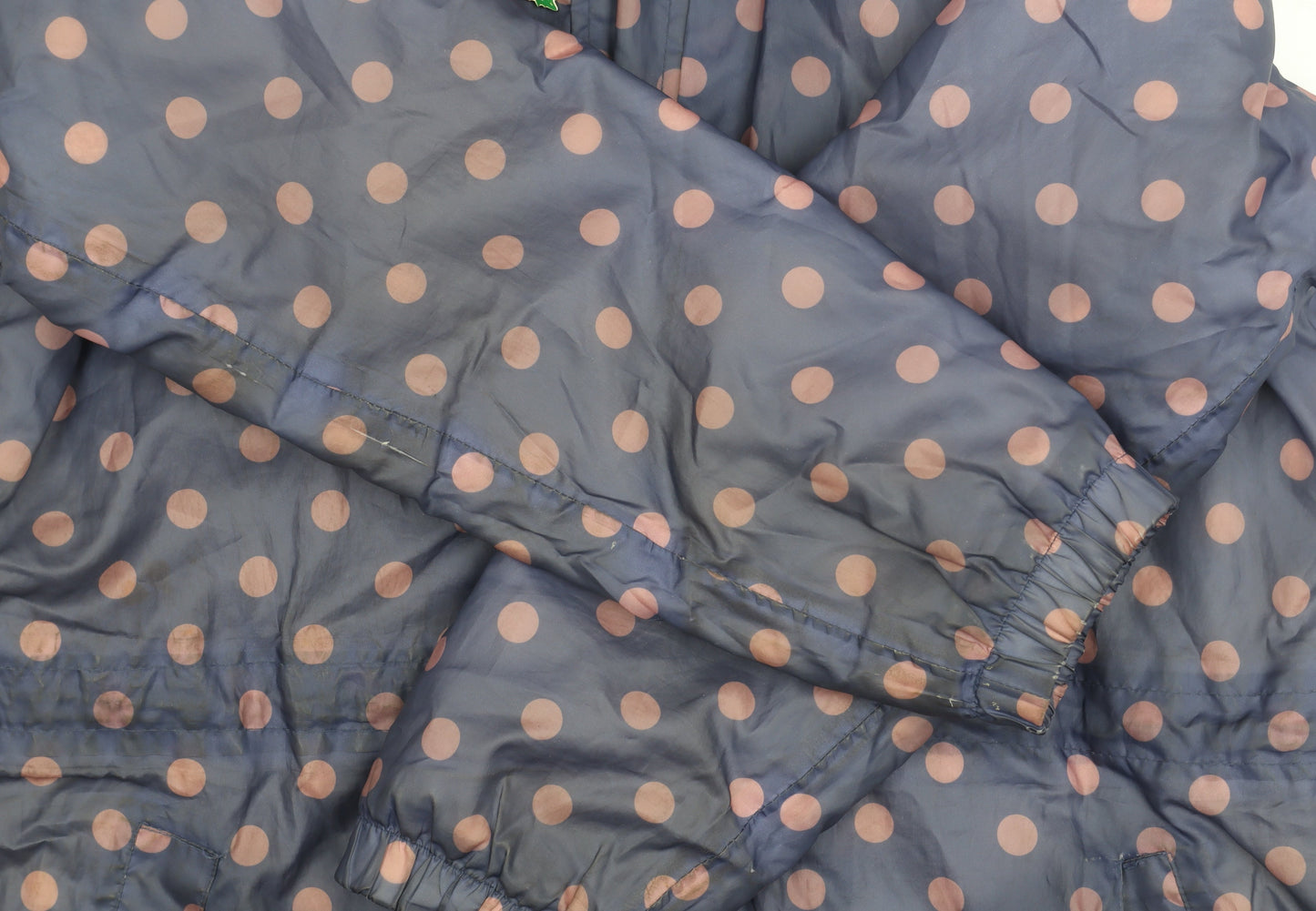 Cotton Traders Women's Multicolour Size 12 Polka Dot Coat
