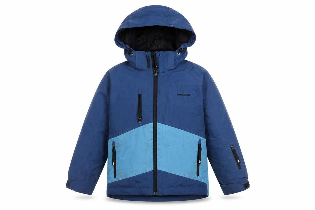 Skogstad Girls' Blue Parka Jacket 7 Years