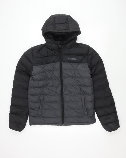 Mountain Warehouse Men's Black Puffer Jacket XS