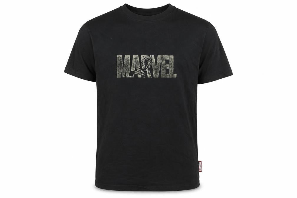 Marvel Men's Black M T-Shirt with Logo