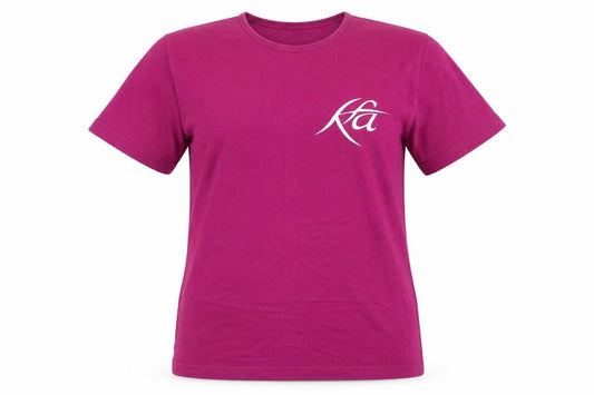 Kustom Womens Kit Purple 14 T-Shirt, 100% Cotton Casual