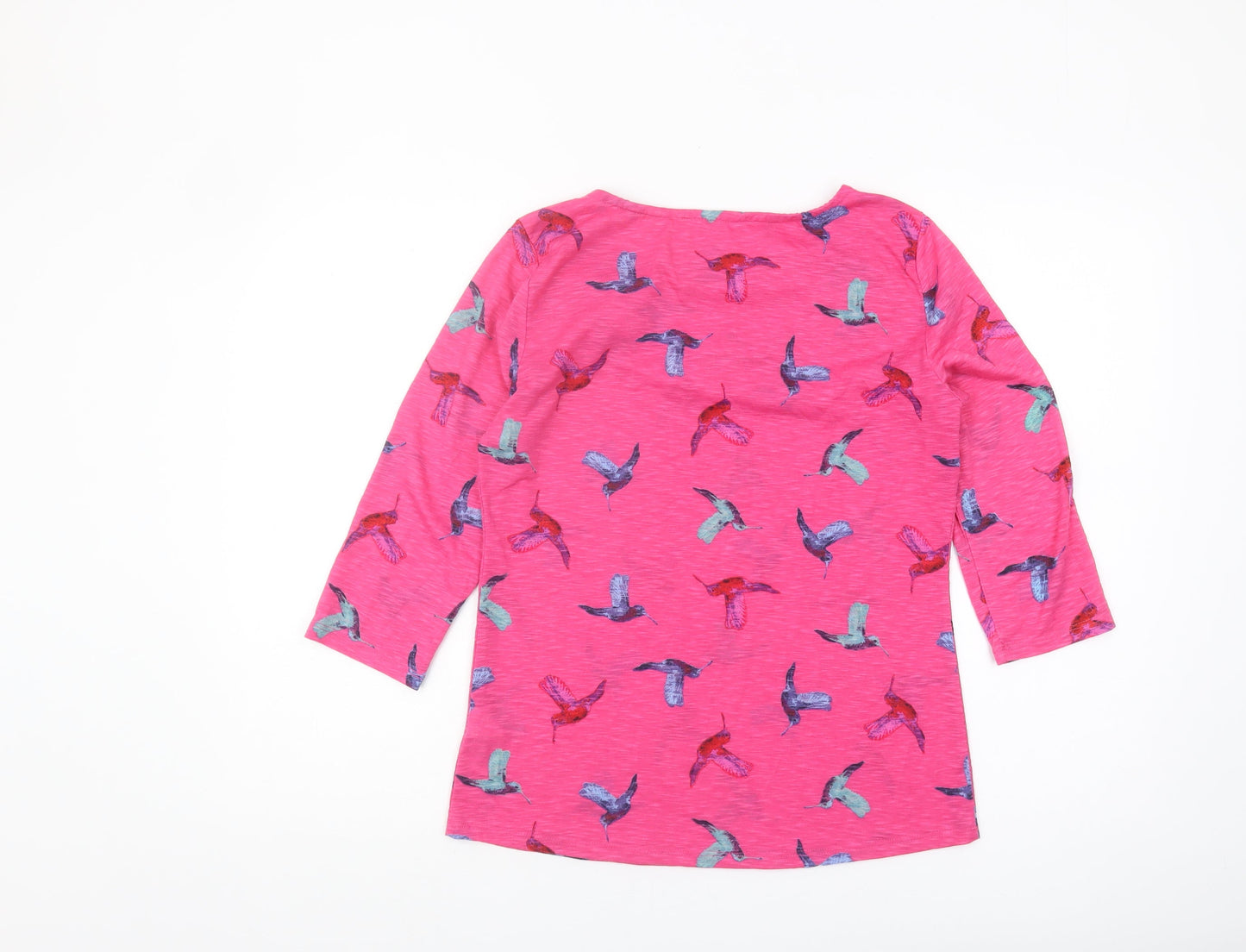 Marks and Spencer Women’s Pink Bird T-Shirt, Size 10