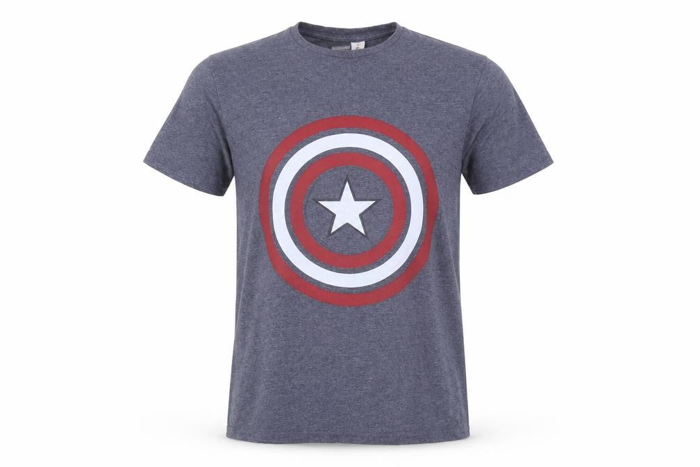 Marvel Captain America Blue Men's XS T-Shirt