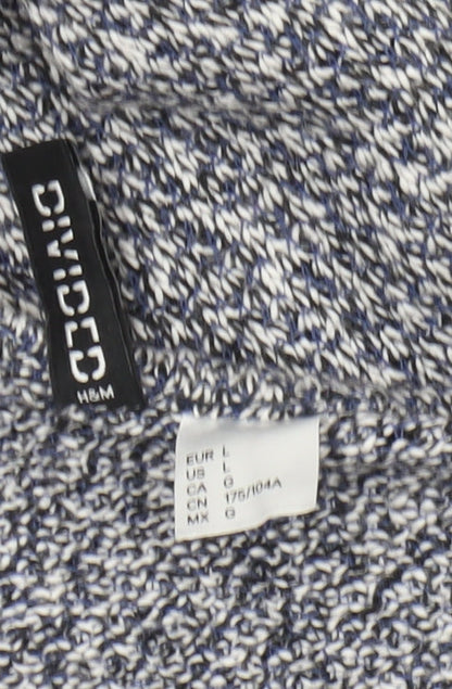 H&M Women's Multicoloured Open Front Cardigan Size 12