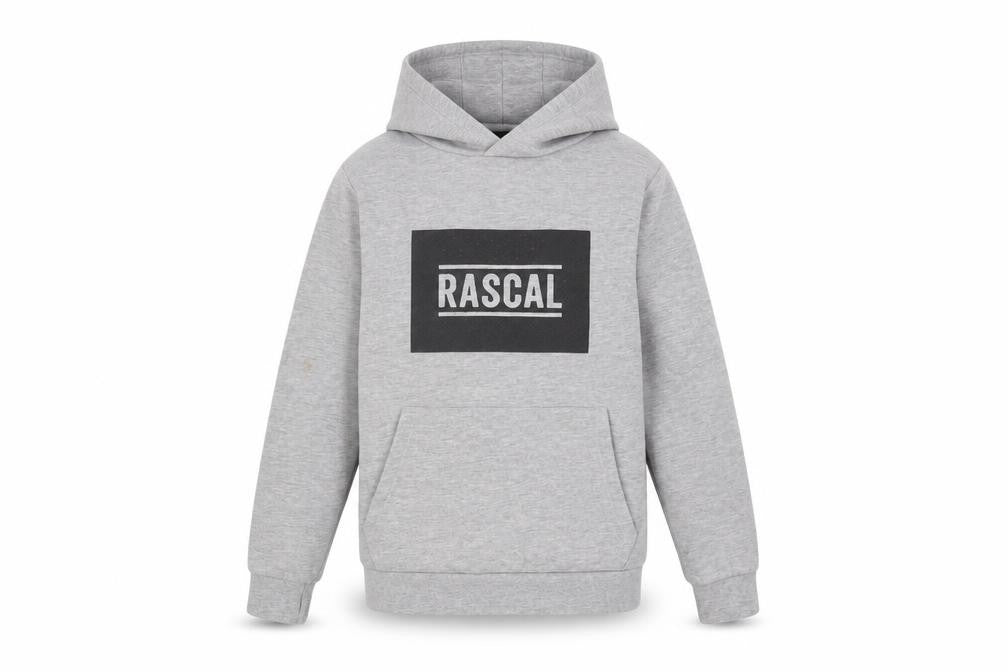 Rascal Boys Grey Hoodie, Size 13-14, Pullover with Logo