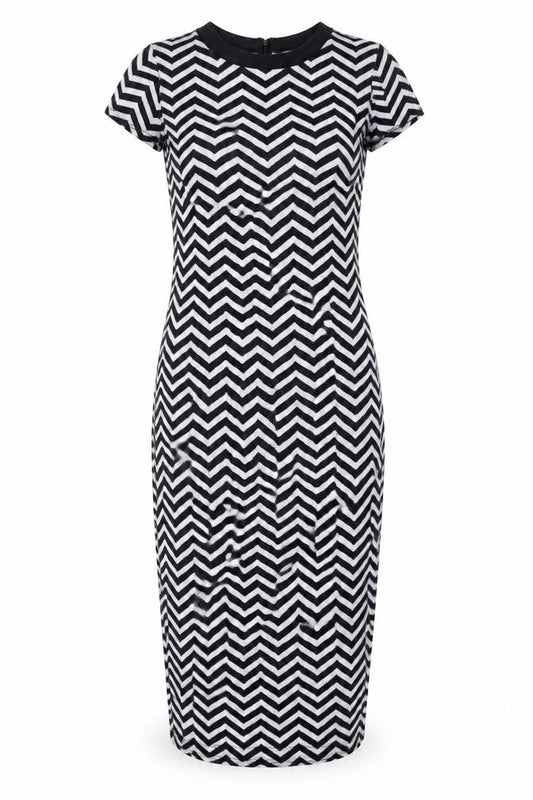River Island Women's Chevron Dress Size 8