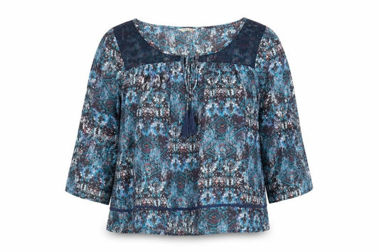 Marks & Spencer Women's Multicoloured Aztec Tunic Blouse, Size 14