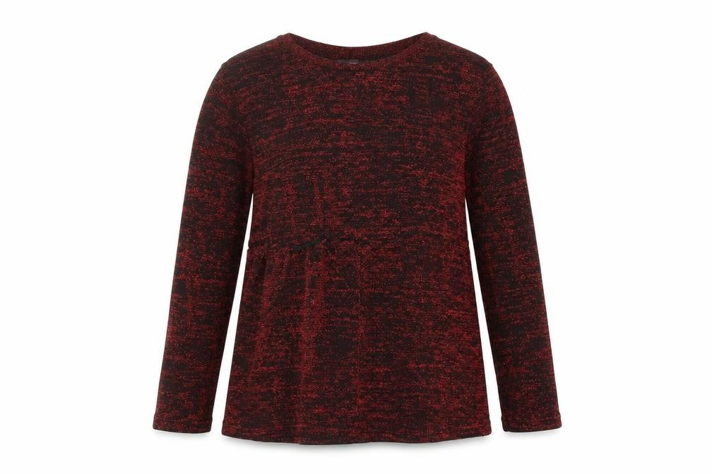 Zara Girls Red Long Sleeve Top 11-12 Years