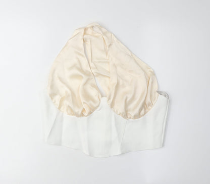 Additional front view of ASOS DESIGN Women's Ivory Camisole Top