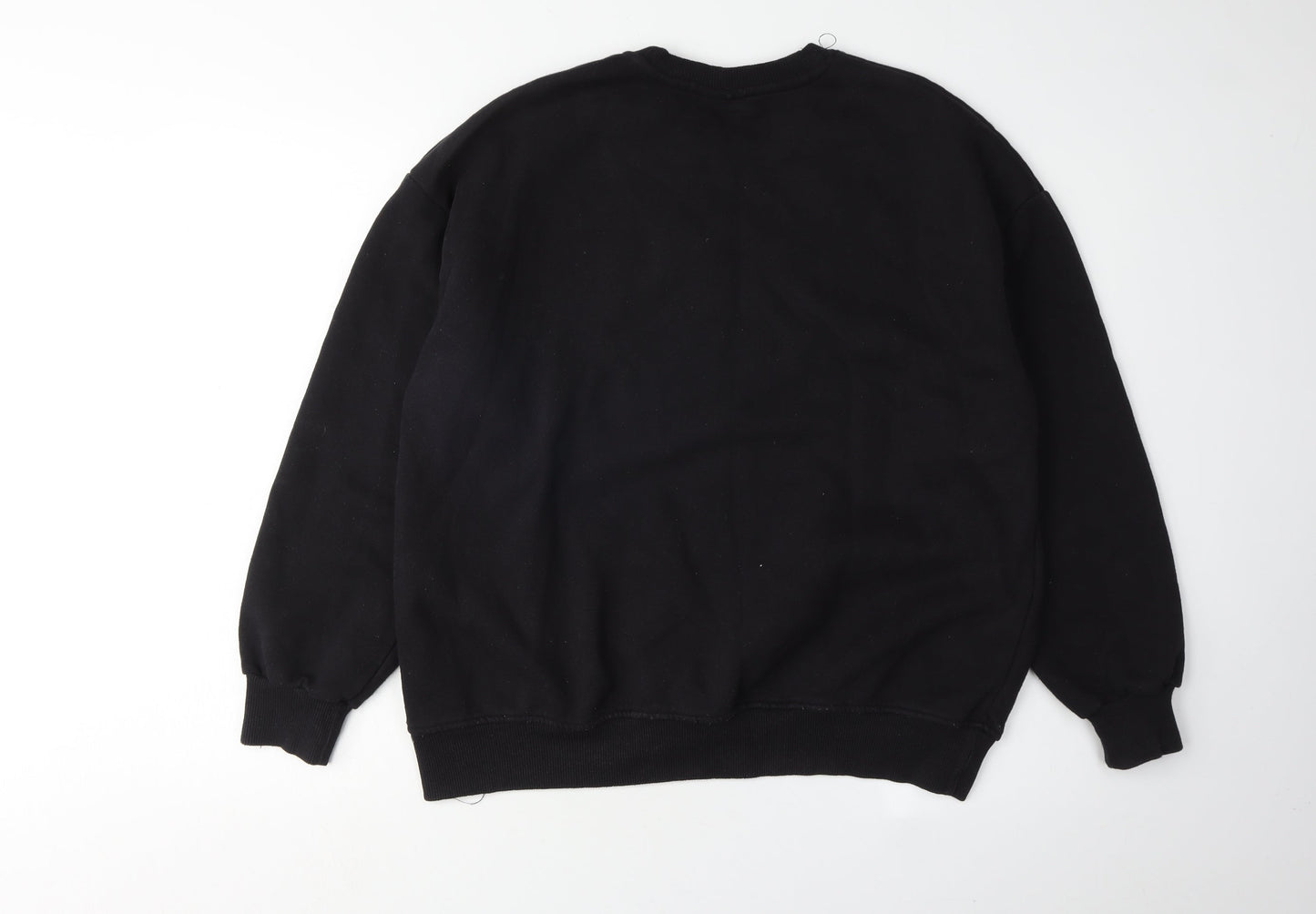 Pull&Bear Black XS Women's Art Graphic Sweatshirt