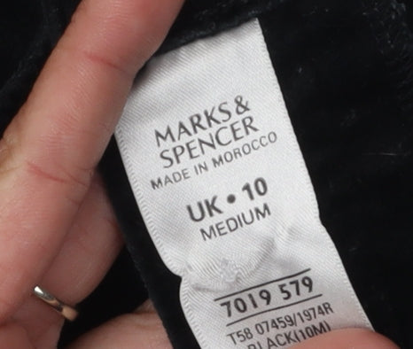 Marks and Spencer Women's Black Trousers Size 10