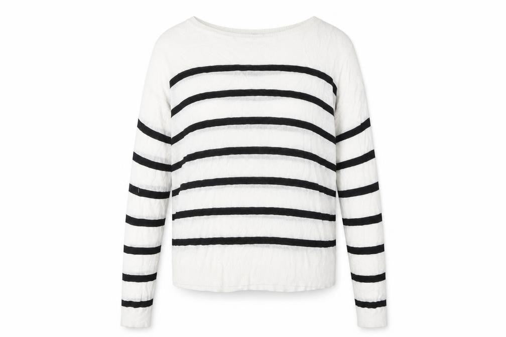 Marks & Spencer Women's M Striped Pullover Jumper