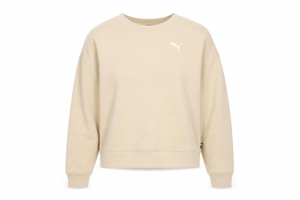 Puma Women's Beige Pullover Sweatshirt UK 10