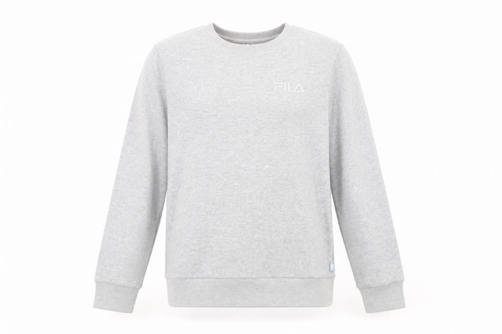 Fila Women's Grey Sweatshirt, Size S, Casual Pullover