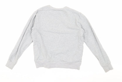 Back view of Fila Women's Grey Sweatshirt, size S, Casual Pullover