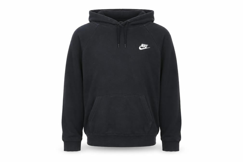 Nike Men's Black Pullover Hoodie M Logo