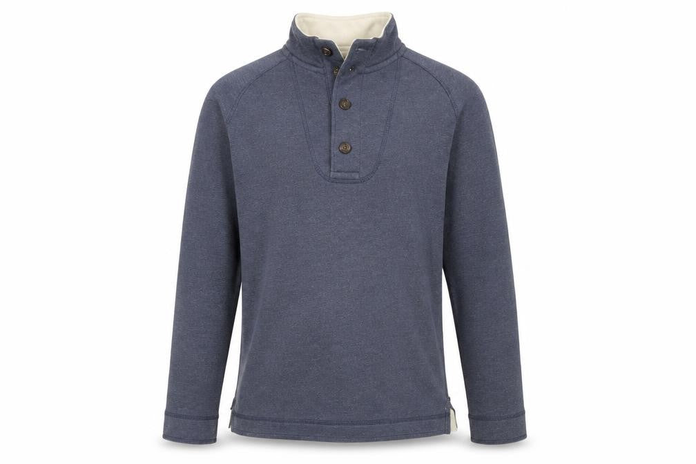 Weird Fish Men's Blue 1/4 Zip Sweatshirt S