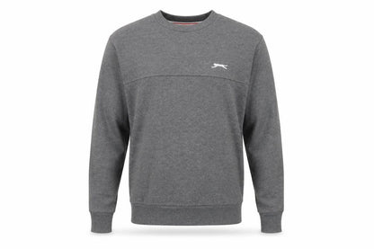 Slazenger Men's Grey Pullover Sweatshirt - Size S