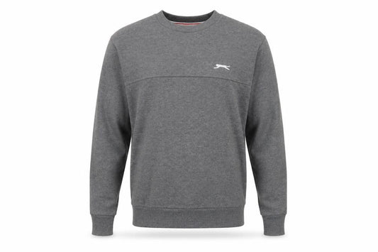 Slazenger Men's Grey Pullover Sweatshirt - Size S