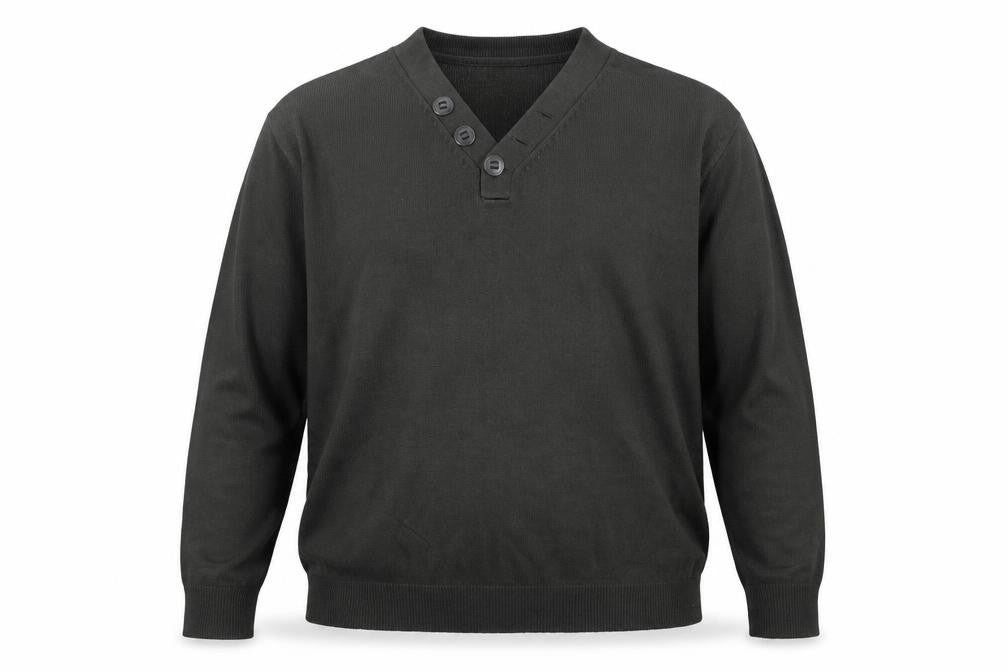 DUKE London Men's Black XL Pullover Jumper