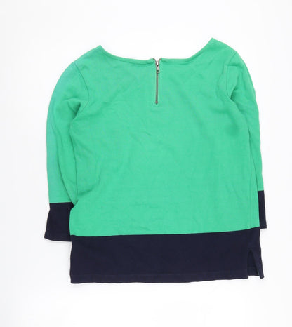 Gap Women's Green Pullover Jumper Size M